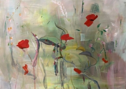 Marjan Jaspers, Autumn, acryl oil on canvas, 100x140cm